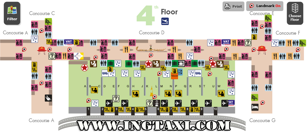 Suvarnabhumi Airport - Ing Taxi